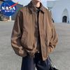 NASA MARVEL Herren Faux-Zweiteiler Freizeitjacke