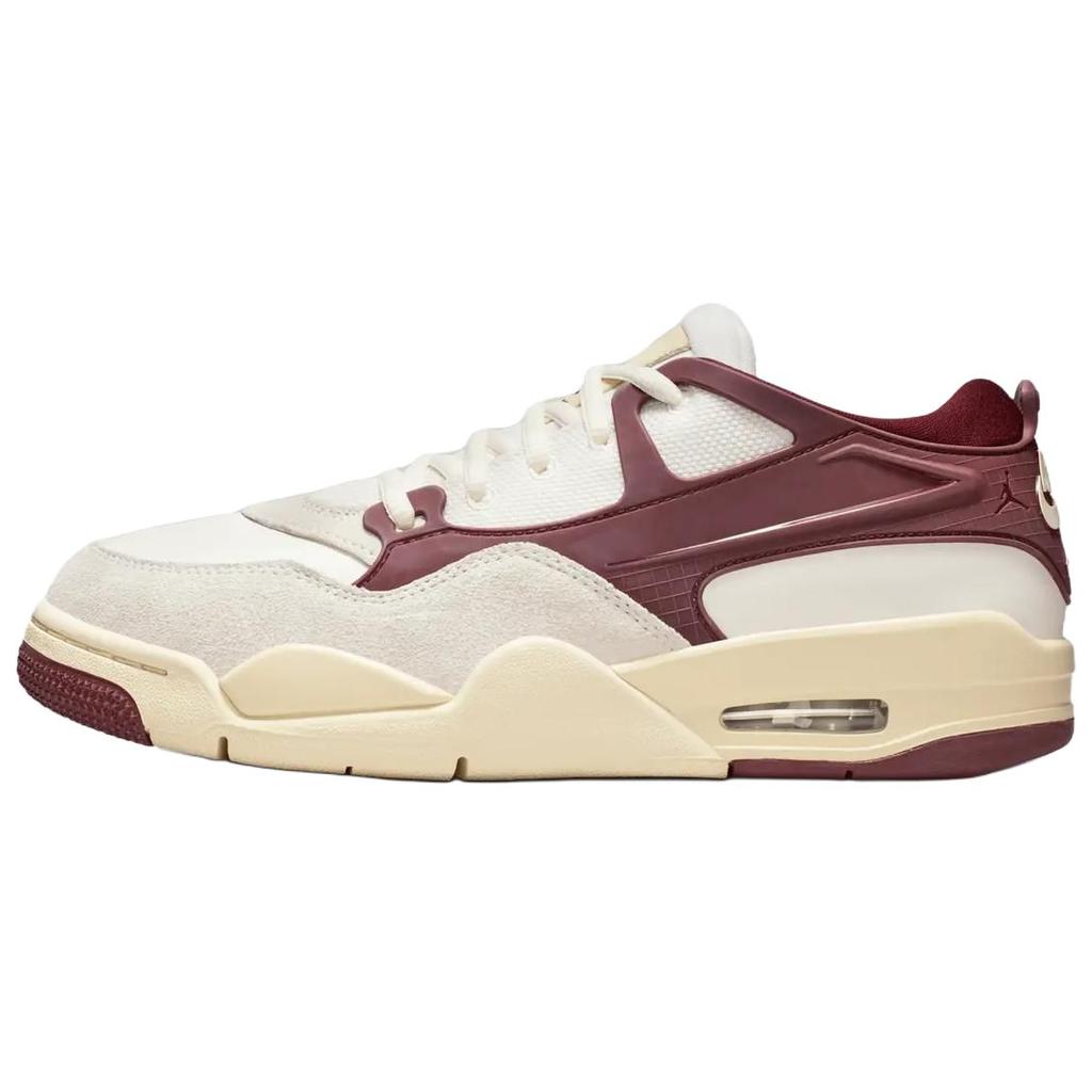 Jordan Air Jordan 4 Support Vintage Basketball Shoes Women's White Red FQ7940-101