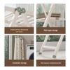Foldable Stainless Steel Mobile Clothes Drying Rack