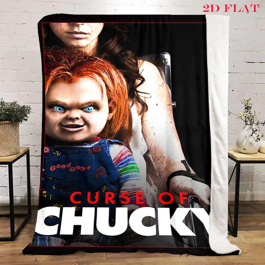 Chucky's Deadly Return blanket Soft and comfortable Home Decor Outdoor plush blanket bedroom Christmas gifts
