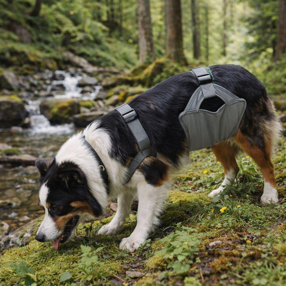 Auslaufsichere physiologische Hose für Rüden, waschbar, atmungsaktiv, Haustier-Hygienehose, wiederverwendbare, verstellbare Hundewindeln für die Läufigkeitsperiode