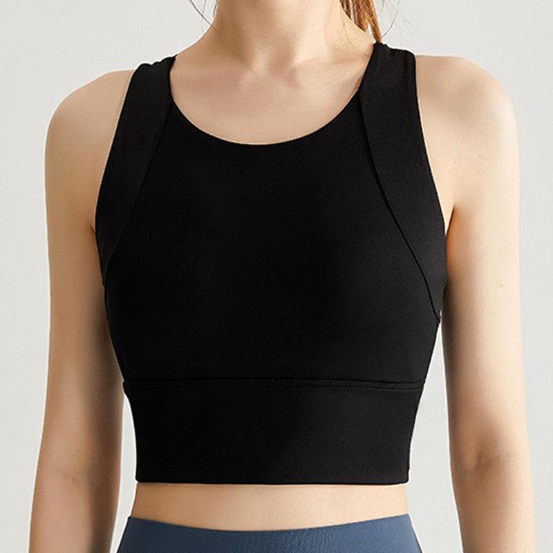 Women's High-Impact Shockproof Sports Bra for Dance & Yoga