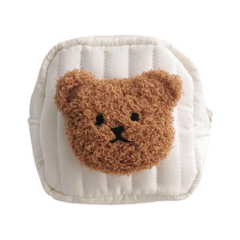 

Multifunctional Plush Storage Pouch Cosmetic Bag Makeup Organiser Case Portable Toiletries Storage Bag for Student Girls 1