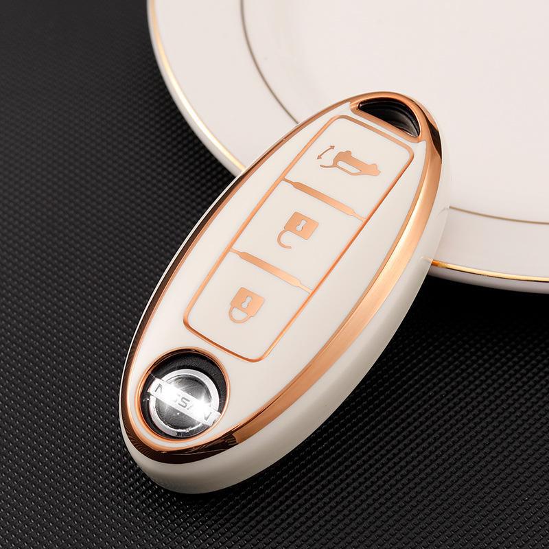 Nissan Key Shell sprādze priekš Sylphy, Teana, Qashqai, X-Trail, Kicks, Tiida, Bluebird