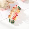 AWAYTR Christmas Decorated Hair Claws Acrylic Hair Clips Crab For Women Girl Gift Hair Accessories Festival Headwear