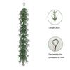 Hanging Loop Garland Handmade Christmas Garland Realistic Handmade Pine Needle Garland for Christmas for Mantel for Seasonal