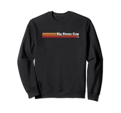 Vintage 1980s Graphic Style Big Stone Gap Virginia Sweatshirt