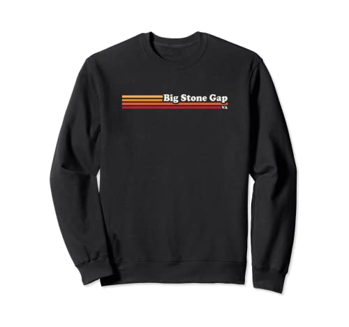 Vintage 1980s graphic style Big Stone Gap Virginia sweatshirt