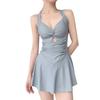 Women's Sleek Open-Back Push-Up Swimsuit - New Style, Slim Fit, Pure Desire for Vacation and Hot Springs
