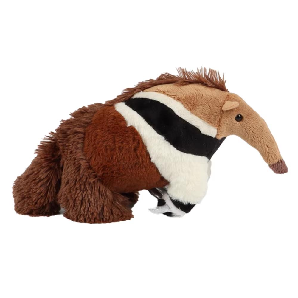 22cm Giant Anteater Plush Toys High Fidelity Simulation Soft Anteater Toys Cute Forest Ant Eater Enthusiasts Kids Birthday  Toys