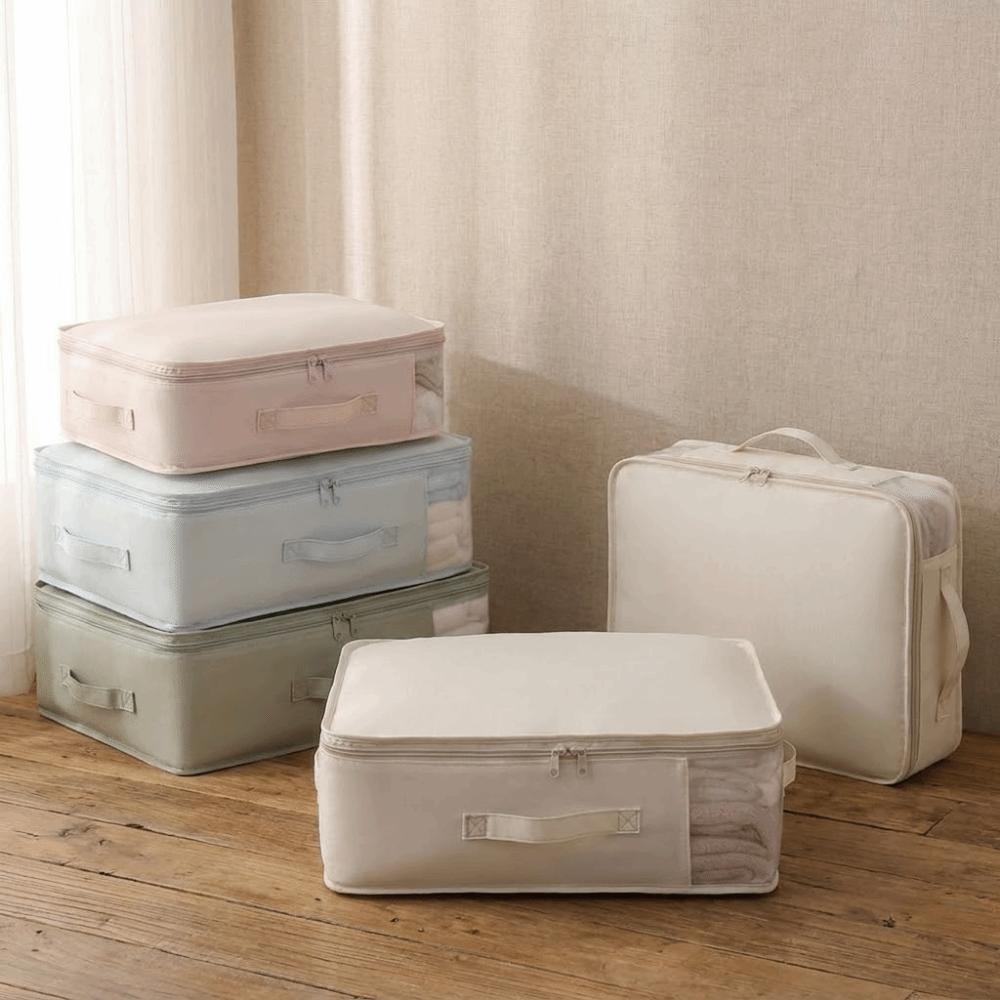 Folding Clothes Quilt Storage Bag Large Capacity Moving Packing Bag Bed Sheet Storage Bag Bedroom