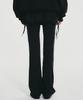 Nigaennikol Layered Ruffle Skirt Pants_Black