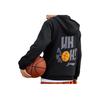 Li-Ning Sports Basketball Series Tigger Print Zip-Up Hoodie Men Tops Black AWDRH41-1