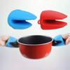 4 Piece Set Of Silicone Hot Handle Silicone Pot Handle Cover Insulation Cover Thickened Combination Pot Handle