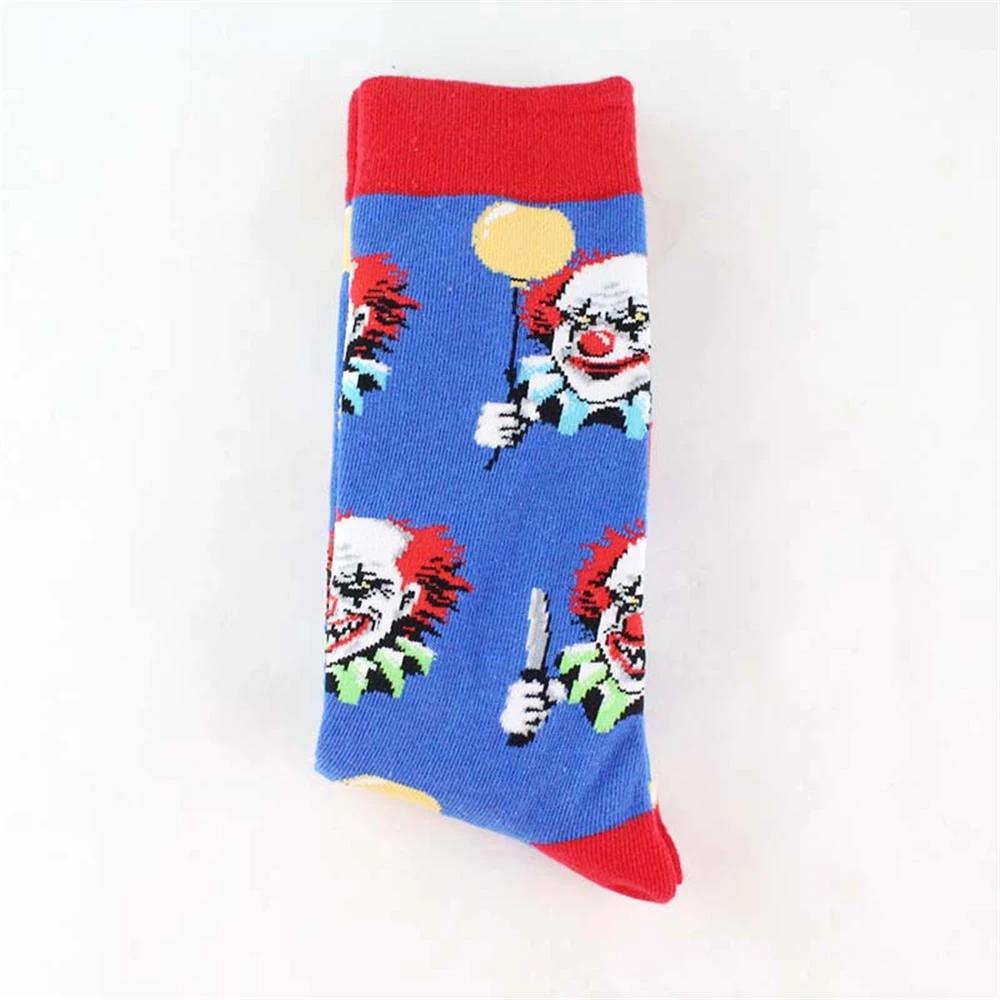 New Unisex Funny Dinosaur Shark Cat Dog Deer Skull Frog Fish Owl Cock Ocean Waves Pug Monkey Astronaut Men Women Socks Dropship