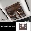 LHD RHD For Ford Ranger Wildtrak T9   2024 ABS Wood door handle bowl Central Screen trument Reading Light panle cover