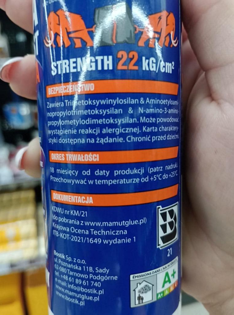 Mamut Universalkleber 290 ml weiß