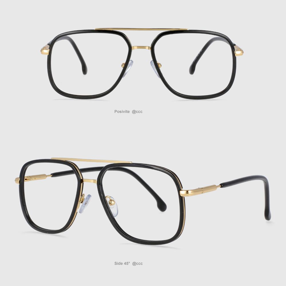 53947 Plastic Titanium Men Women Anti Blue Light Glasses Frames TR90 Fashion Computer Eyeglasses