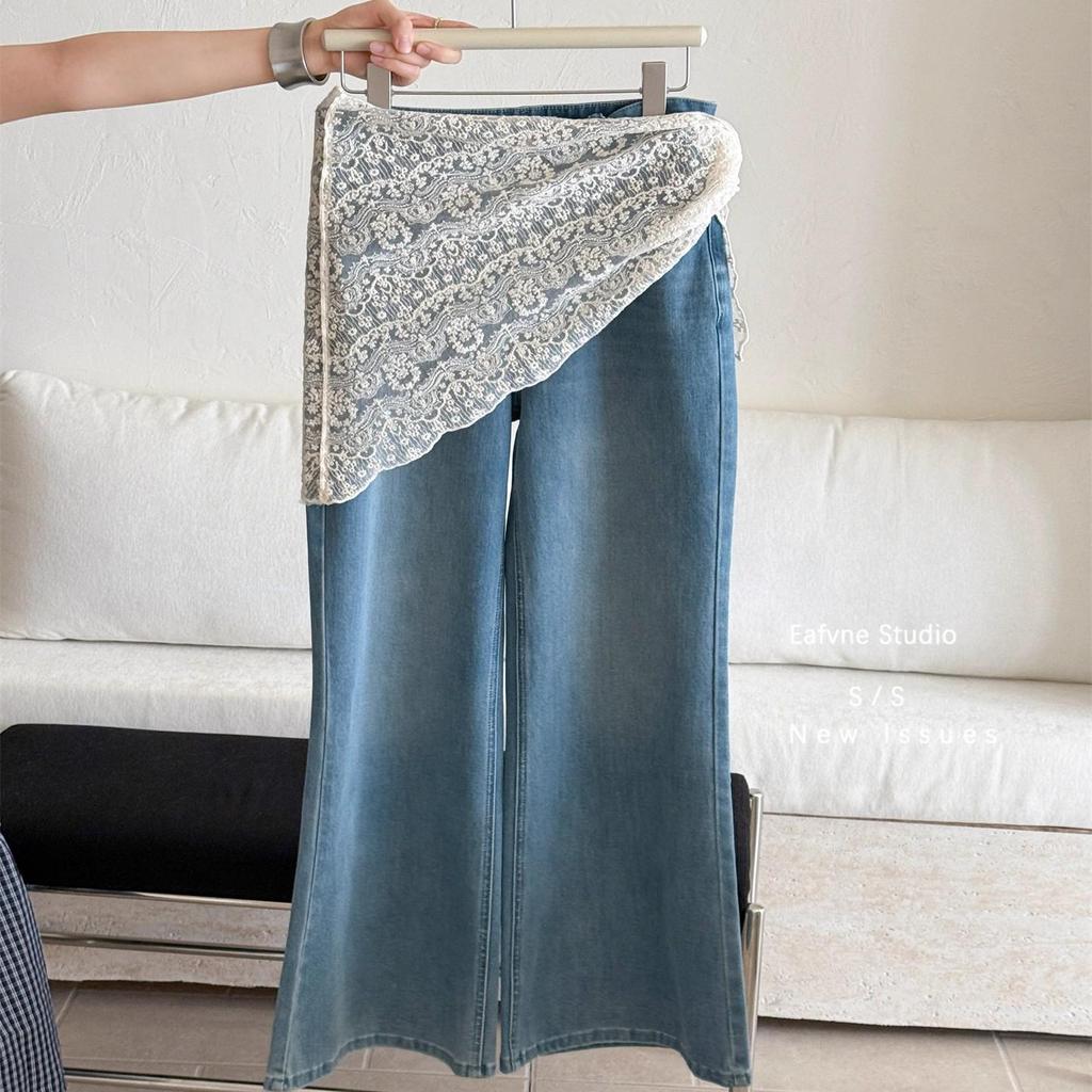 Dámská korejská béžová krajková pletená šála - Lehká prolamovaná trojúhelníková šála na léto