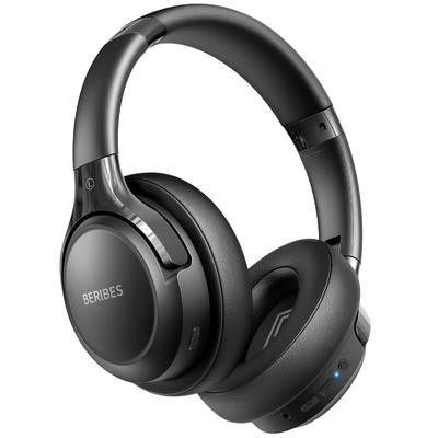 Ακουστικά BERIBES Bluetooth 65 Ώρες Αναπαραγωγής 6 Λειτουργίες Ισοστάθμισης Ασύρματα Ακουστικά Bluetooth Βάρος Μόνο 180g Άνετη Εφαρμογή Ακουστικά με Μικρόφωνο