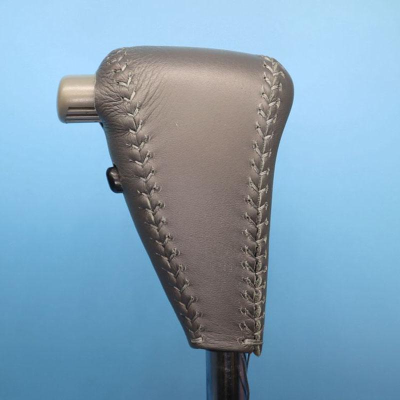 New Real Leather Gear Shift Knob Cover For Toyota Land Cruiser LC80 LC100 2001 2002 2003 2004 2005 2006 Gear Ball Protector