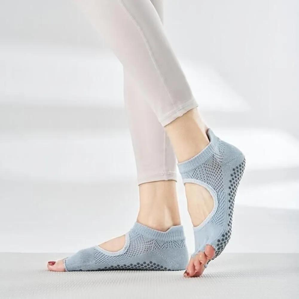 Women's Silicone Non-slip Open-toe Toe Socks