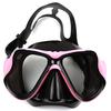 Large Frame Myopia Diving Mask with Tempered Glass and Liquid Silicone