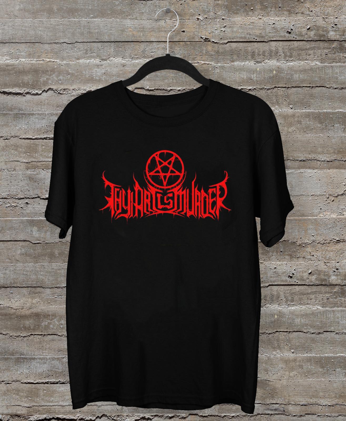 Thy Art Is Murder - Band Logo Gift For Fan Black Size S to 5Xl Shirt M