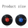 Ultra-Quiet Vinyl Record Wall Clock Vintage Music Decor Home Decor Household Wall Clock  Cafe