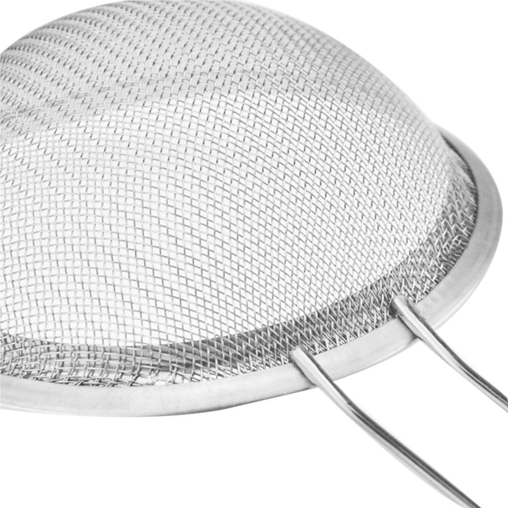 

Нержавеющее сито для муки, ложка-дуршлаг, кухонное сито с мелкой сеткой для муки и сахара
