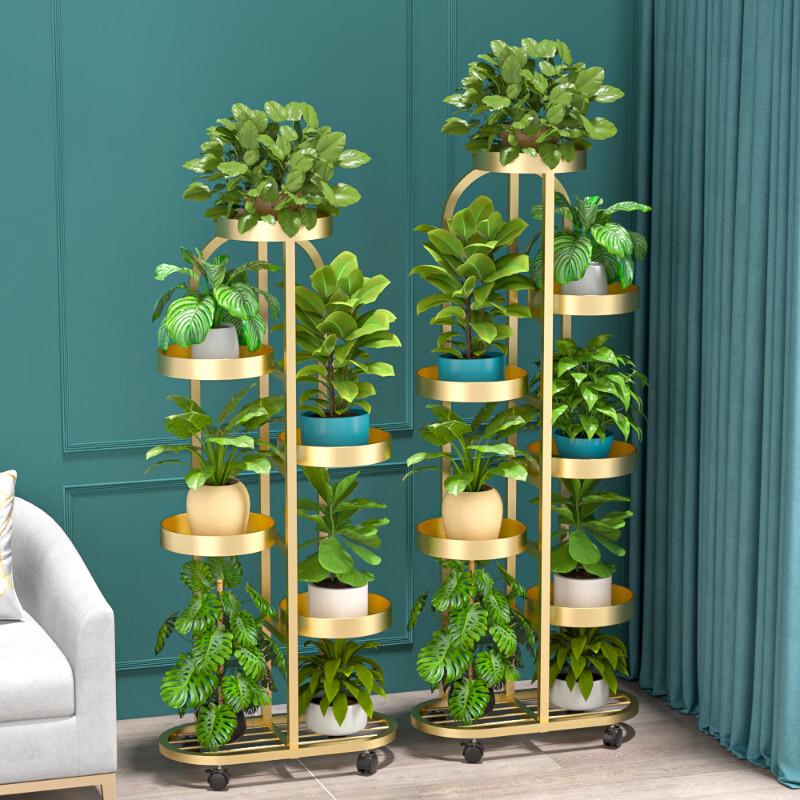Multi-Tier Floor Plant Display Stand