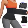 Waist Trainer for Women Adjustable Sweat Wrap Bandage Tummy Trimmer Belt for Gym Workout Fitness 