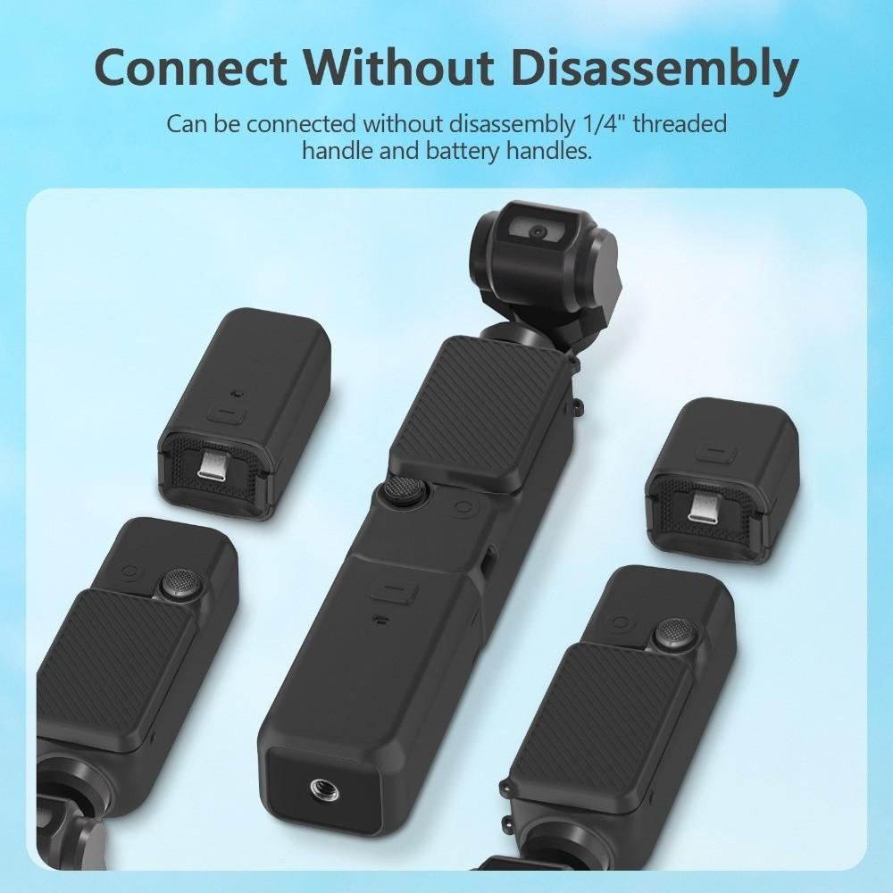 6pcs/Set Silicone Action Camera Case Scratch-resistant Wear-resistant Protective Case for Osmo Pocket for DJI Pocket 3