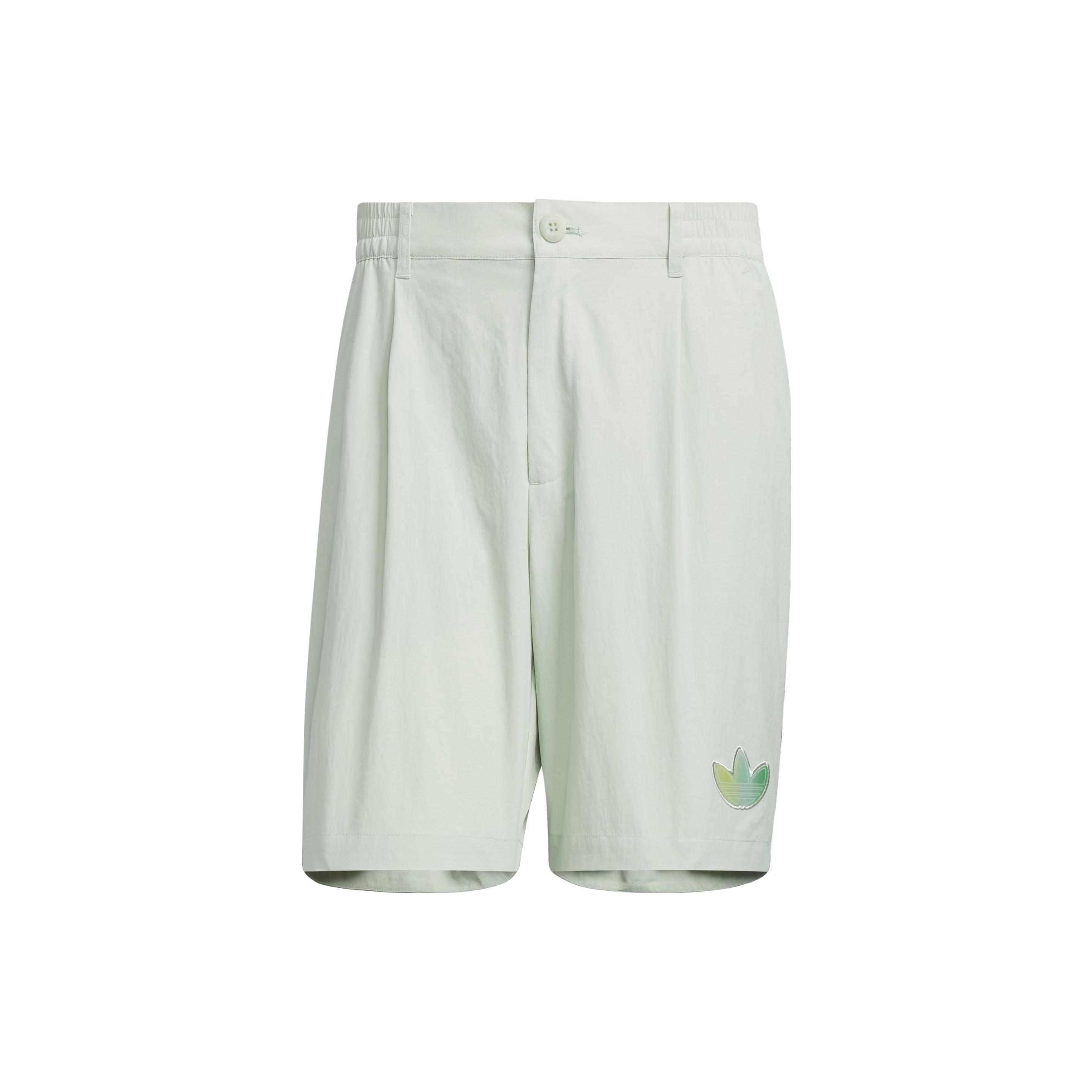 adidas originals Woven Shorts Linen Green Men s IK8680 S
