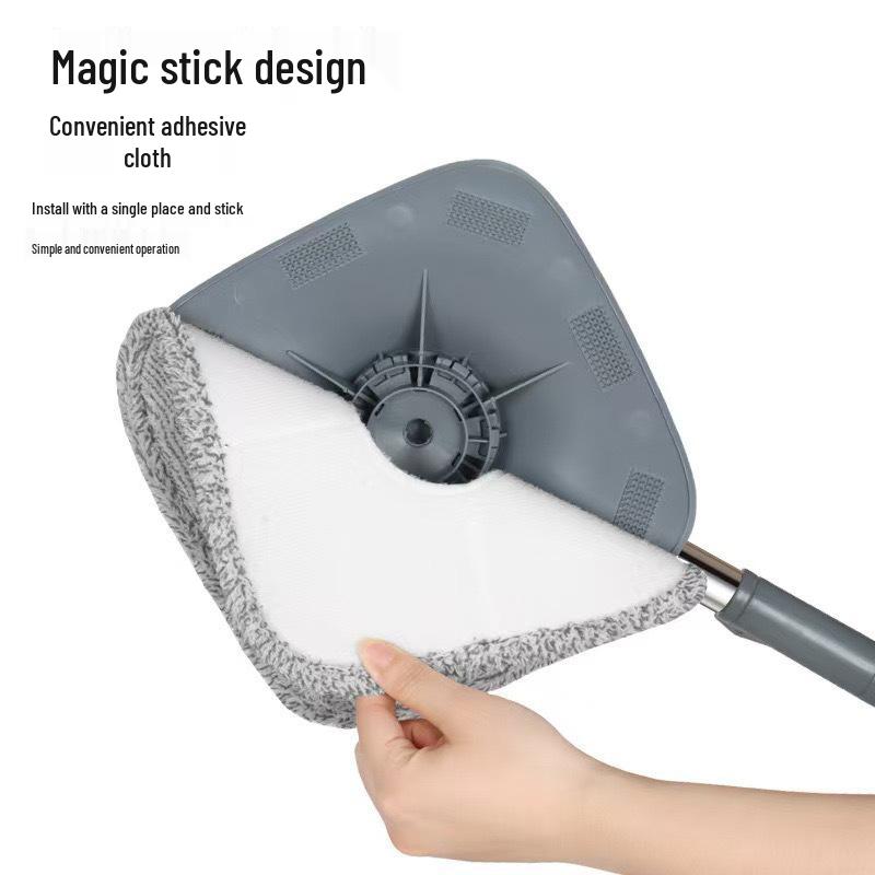 Net-Dirty Spin Mop: Hands-Free Single Bucket Mop for Easy, Automatic Cleaning