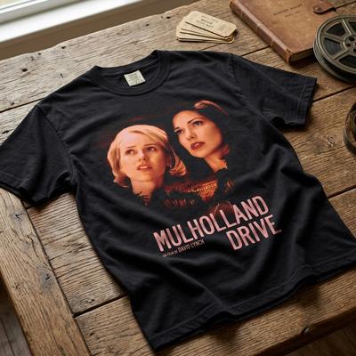 Mulholland Drive Poster Tee | Movie Poster T-Shirt