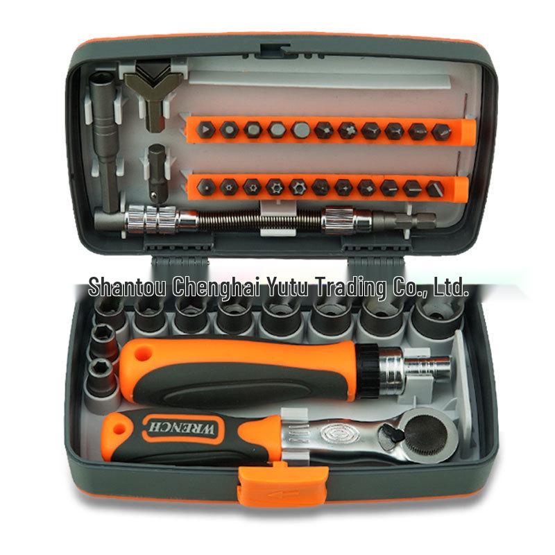 38-in-1 Ratcheting Multi-Purpose Industrial Grade Screwdriver Set