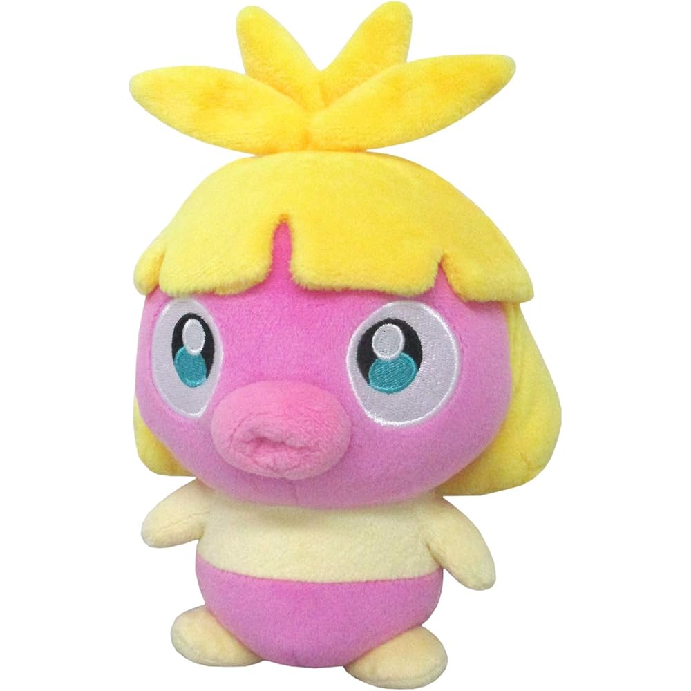 Sanei Boeki Pocket Monster All Star Collection Mewtwo Plush Toy 13x12x15cm Pokmon