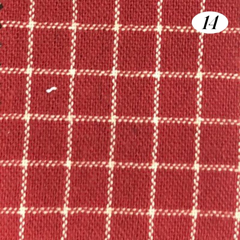 100x140cm Cotton Yarn Dyed Fabric Soft Breathable Wash Cloth Plaid Fabric For Diy Sewing Dress Bedding Home Textile Material