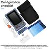 12 In 1 MINi EXFO Smart OTDR DE1201A SM 1310nm 1550nm 26/24dB 100KM Distance OTDR VFL OLS OPM Event Map Fiber Optic Mini Otdr