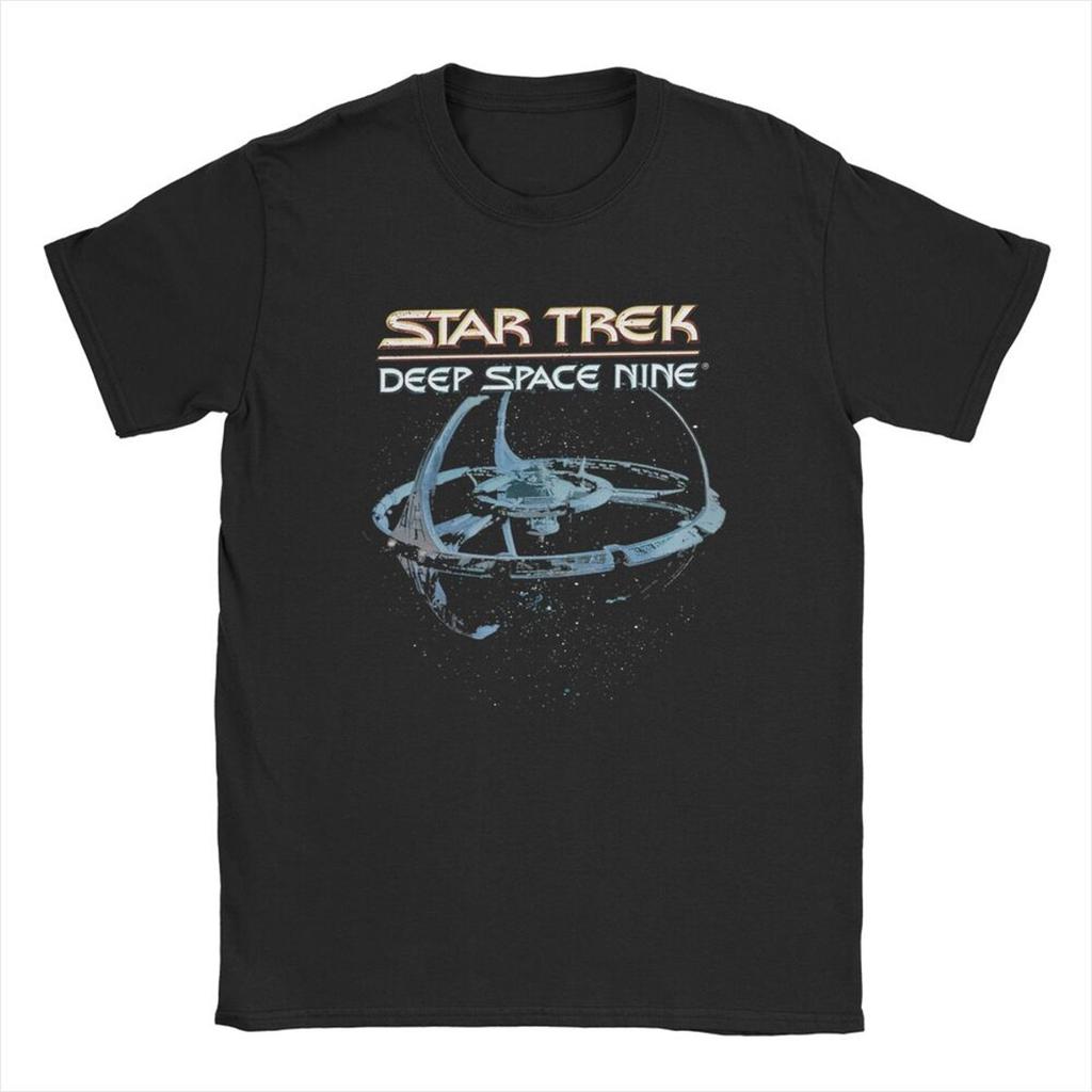 Men Stars Treks Collegiate T Shirt Movie Tv Series Pure Cotton Clothing Casual Short Sleeve Crewneck Tees New Arrival T-Shirt