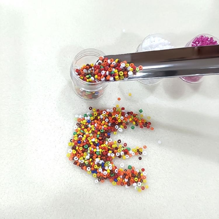 3 Stück Praktische Schmuckpinzette Edelstahl Edelstein-Greifer Perlenzubehör Professionelles Perlen-Aufnahme-Werkzeug