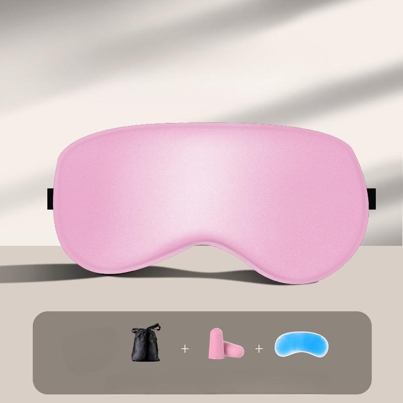 Simulated Silk Eye Mask Sleep Shading Summer To Relieve Eye Fatigue for Men and Women Hot and Cold Eye Mask