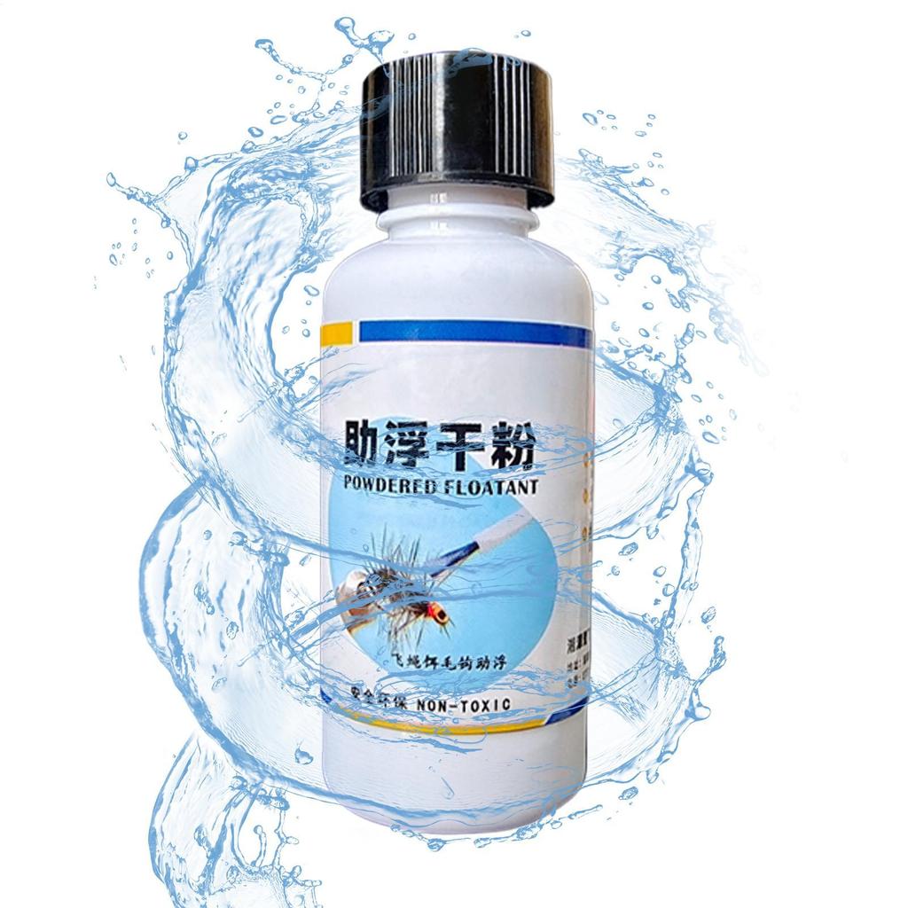 Dry Fly Powder Floating Aid Fishing Bait Powder Long-Lasting Fly Fishing Floatant Fly Tying Powder Fly Fishing Accessories