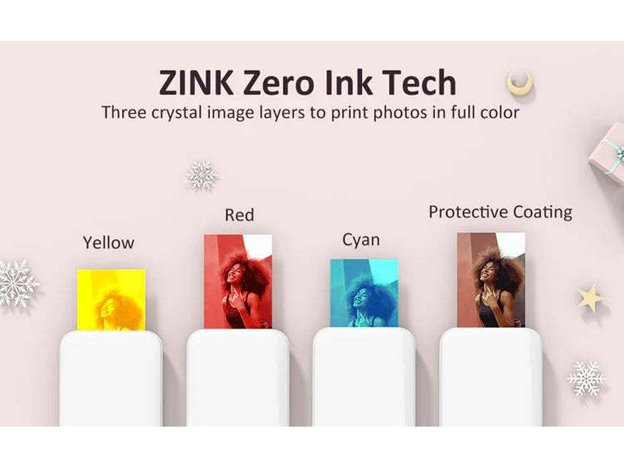 Hanin MT53 Mini Bluetooth Portable Color ID Photo Printer
