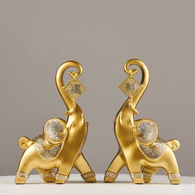 Hars Charms Dierenbeeldje Huisdecoratie Accessoires Olifant Beeldje Model Woonkamer Luxe Kantoor Bureau Decor Beeld