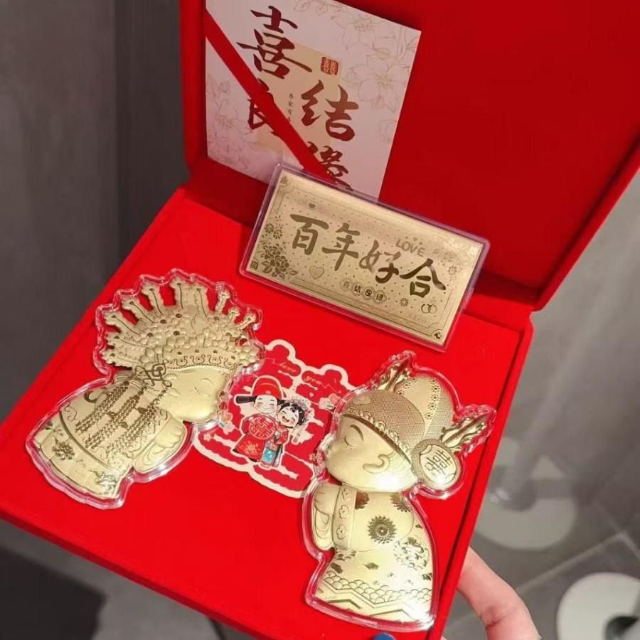 

Счастливой свадьбы! Сто лет гармонии - Подарки на помолвку и приданое для молодоженов