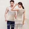Unisex Antistatic Wool-Silk Warm Vest with Patch Protection