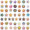 50PCS Cute Cartoon Star Stickers for Kids - Waterproof, Creative Decorations for Car, Phone, Water Bottle, and Journal