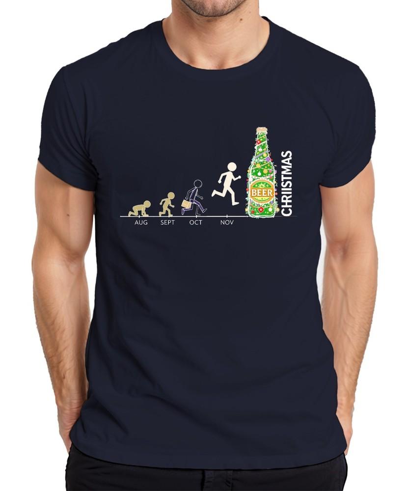 Christmas Beer Xmas Beer Beer Countdown Xmas Tree Lus Unisexs Tshirt S